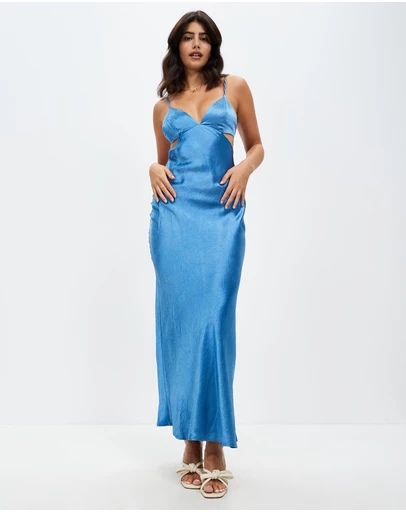 Third Form - Crush Bias Tri Midi Dress