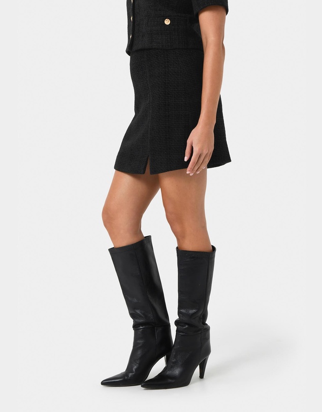 Forcast - Carmen Tweed A-line Skirt