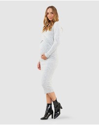 Ripe Maternity - Heidi Nursing Knit Dress