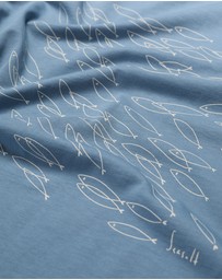 Seasalt - Seasalt Cornwall Blue Midwatch T-Shirt