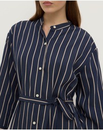 Assembly Label - Colleen Stripe Midi Dress