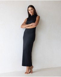 Mod Squad - Luxe Sleeveless Slip Dress Base Layer
