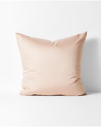 Aura Home - Halo Organic Sateen European Pillowcase