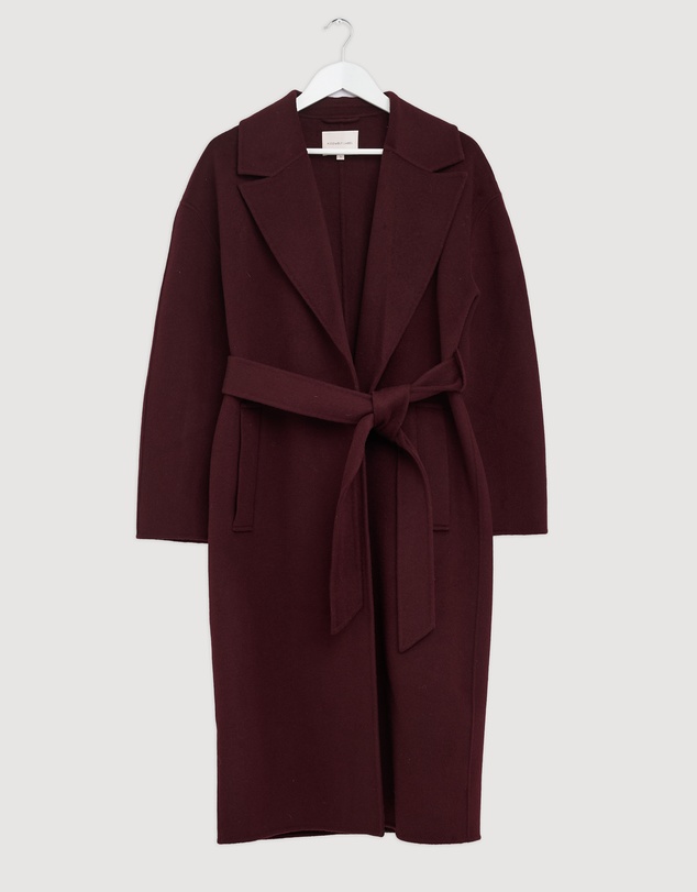Revibe - Repaired Assembly Label Ivy Wool Coat - AU 10