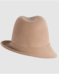 Max Alexander - Felt Beige Trilby Hat