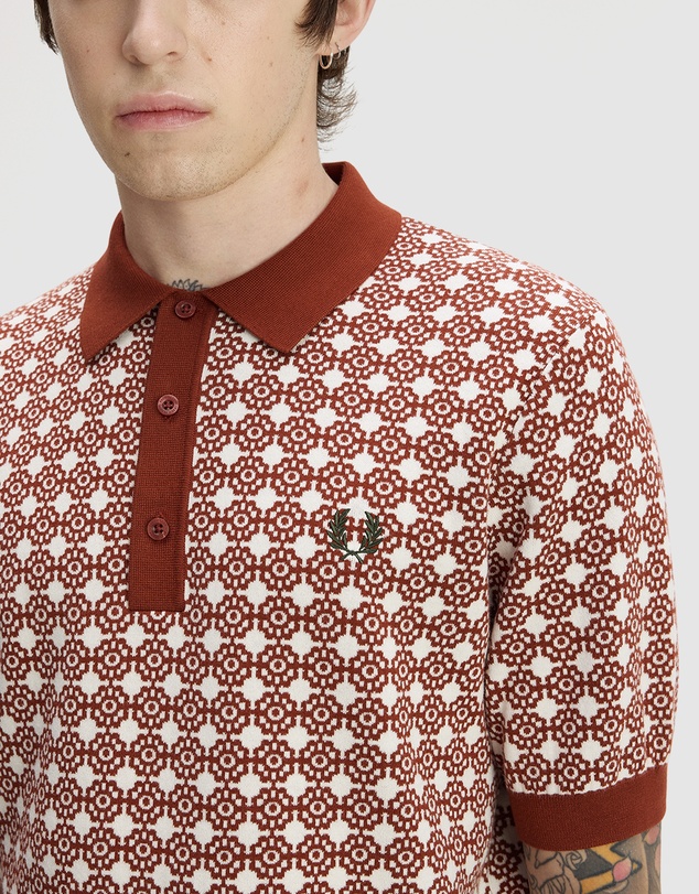 Fred Perry - Floral Jacquard Shirt