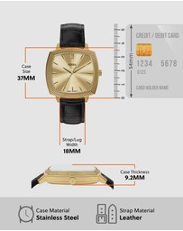 Fossil - Machine Luxe Black Analogue Watch