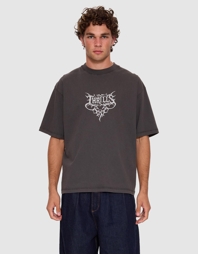 Thrills - South Of Heaven Box Crop Tee