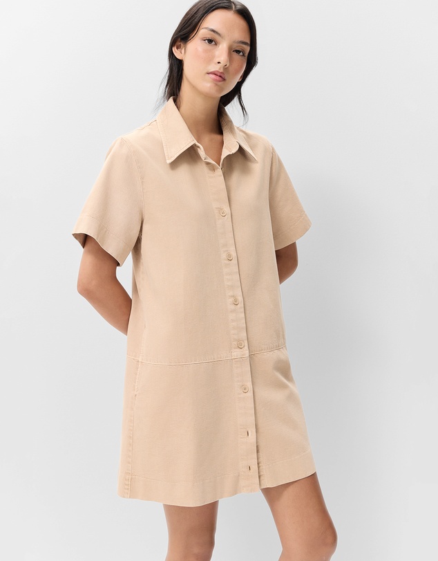 UNISON - Denim Button Through Dress