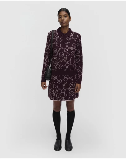 Marimekko - RWS Toistuva Piirto Unikko Knitted skirt