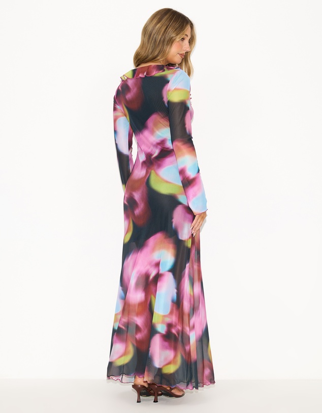 Dazie - Vacanza Sheer Maxi Dress
