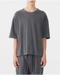 Bassike - Pigment Terry Boxy T-Shirt