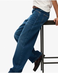 Superdry - Mid Rise Wide Leg Jean