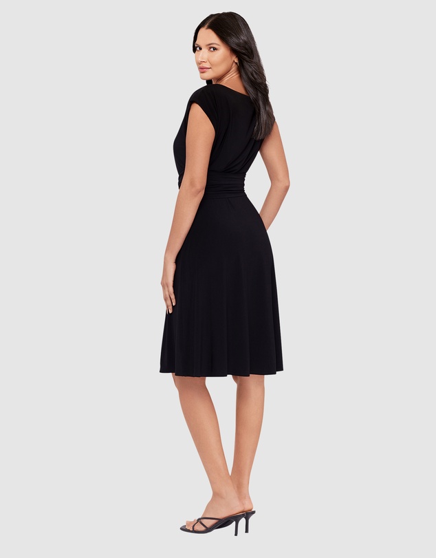 Miraclesuit Shapewear - Auri Cap Sleeve A-Line Shaping Dress
