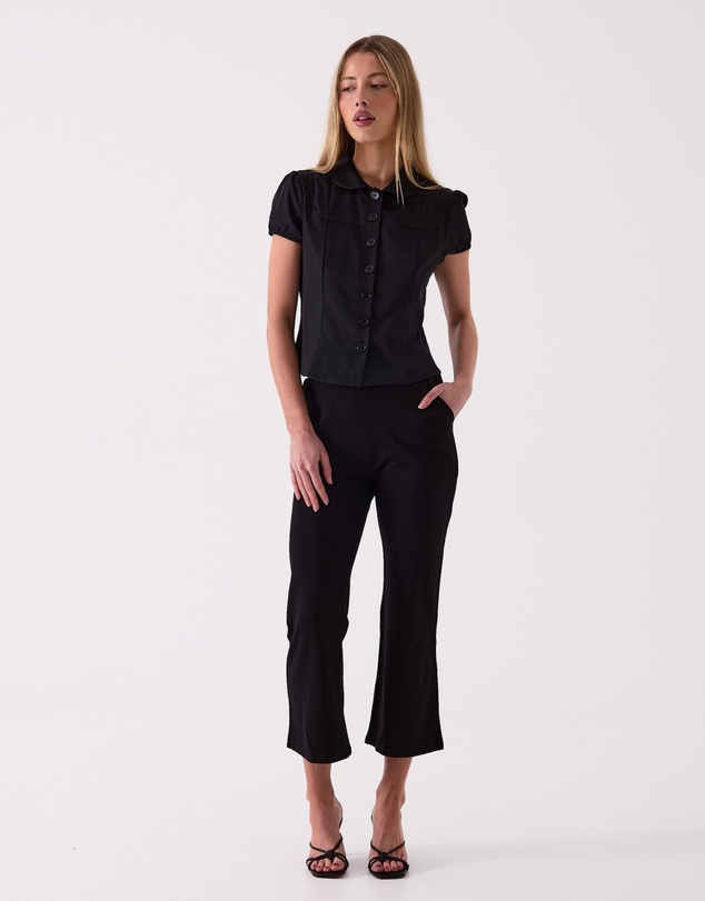 Style Addict - Camille Cropped Flare Pant