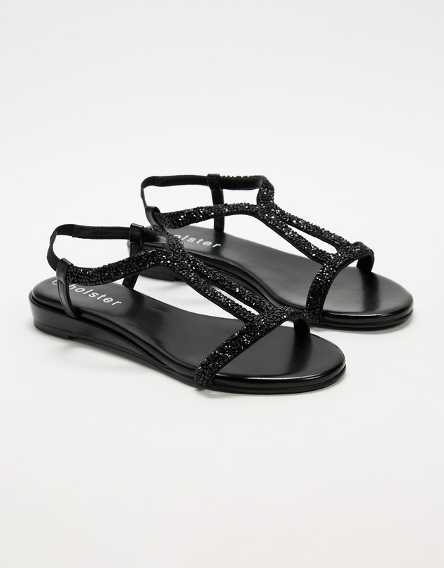 Holster - Strut Low Wedge Sandals - Women's