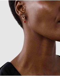 Emporio Armani - Rose Gold Tone Earring
