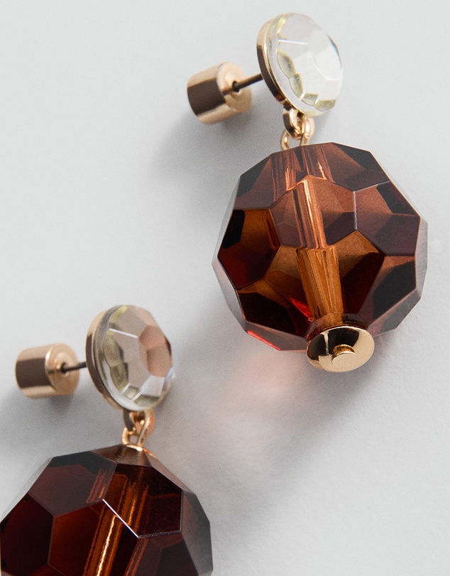M.N.G - Fedora Earrings