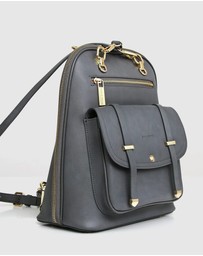 Belle & Bloom - 5th Ave Leather Backpack