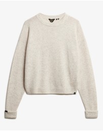 Superdry - Slouchy Crew Neck Jumper