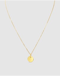 Ichu - Golden Pendant Necklace