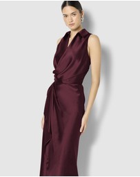 Montique - Elsie Satin Dress