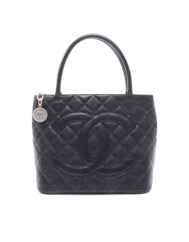 Pre-Loved by Azura Reborn - Pre-Loved Caviar Medallion Tote