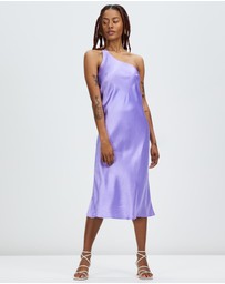 Third Form - Crush Bias One Shoulder Midi