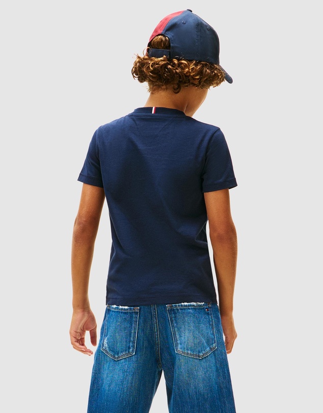 Tommy Hilfiger - Faded Print Short Sleeve Tee - Kids
