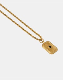 Zoe Olivia - Waterproof Rope Twist Pendant Necklace