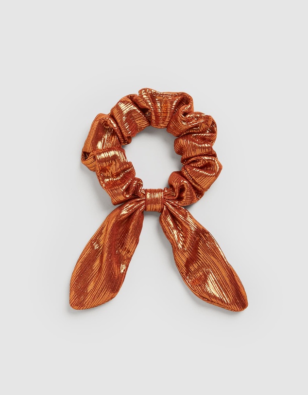 French Connection - Metallic Scrunchie