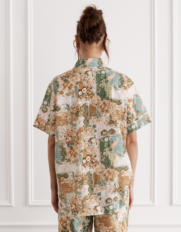 Heaven Australia - Mosaic Bianca Cuban Shirt