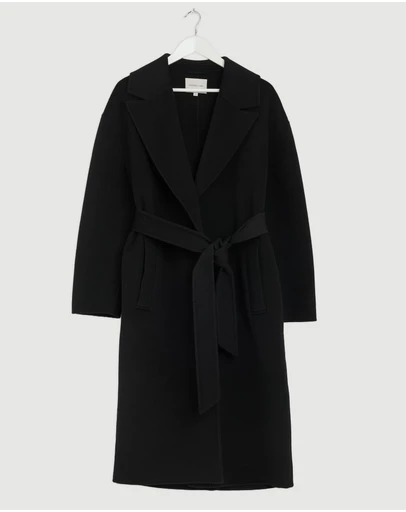 Revibe - Repaired Assembly Label Ivy Wool Coat - AU 8
