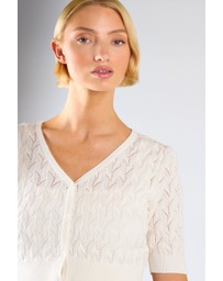 Glamorous - V-Neck Crop-Cardigan