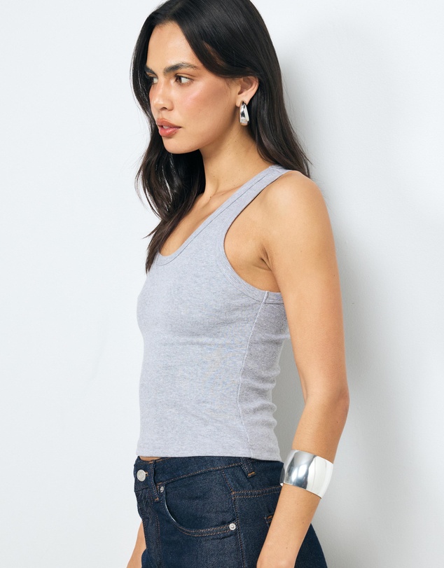 AERE - Cotton Scoop Tank