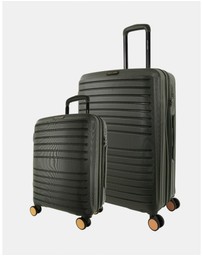 Pierre Cardin - Pierre Cardin Oasis Hard Shell Medium and Cabin Bundle 2-Piece Set