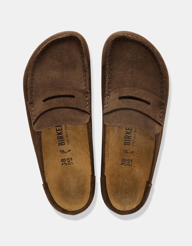 Birkenstock - Naples Wrapped Suede Leather Narrow - Unisex