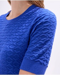 Marcs - Shimmer Flames Knit Top
