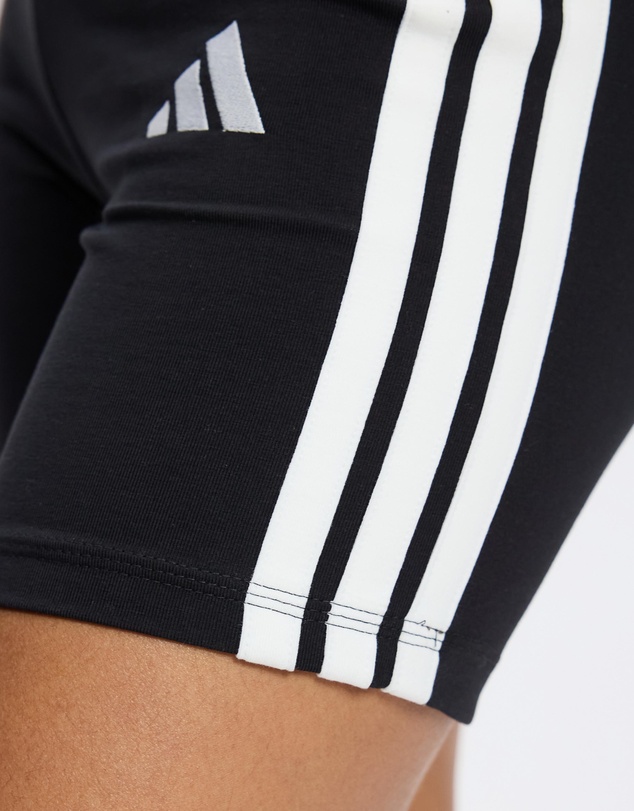 adidas Sportswear - Essentials 3-Stripes High Waisted Biker Shorts
