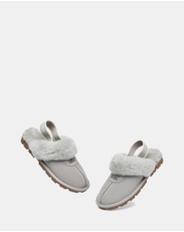 EVERAU - Australian Shepherd Ugg Waffle Plus Cow Suede Upper House Shoes