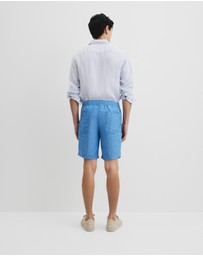 Country Road - Organically Grown Linen Drawcord Short
