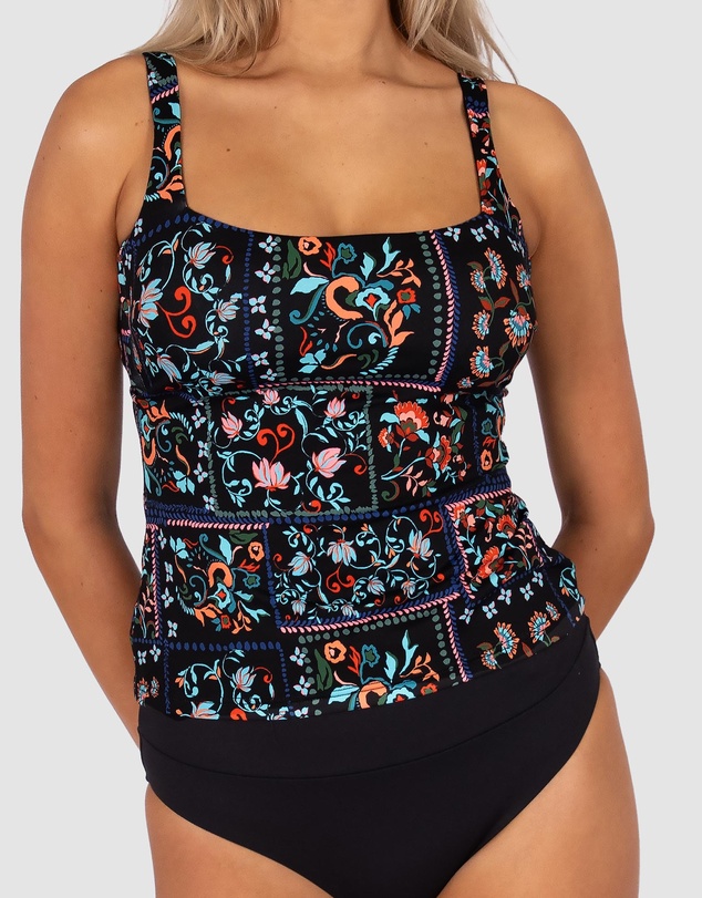 Baku Swimwear - La Condesa D/E Cup Square Neck Singlet Top