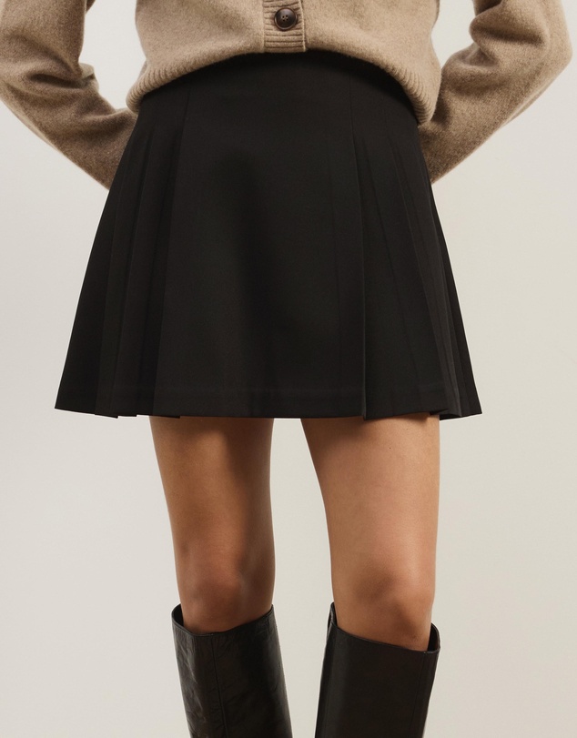 Atmos&Here - Ciel Pleated Mini Skirt