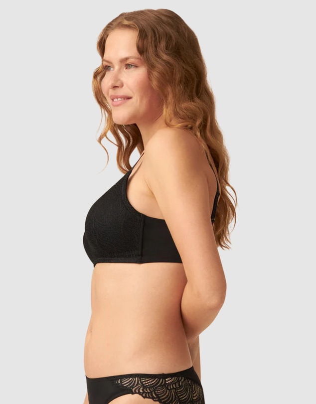 Naturana - The Friday Wirefree Recycled Lace Bra
