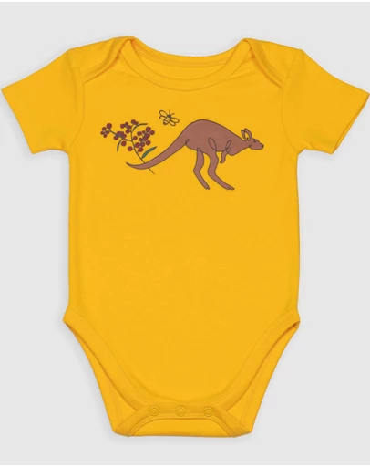 B Free Intimate Apparel - 100% Organic Cotton Short Sleeve Baby Bodysuit - Baby & Toddler