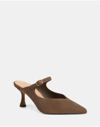 Wittner - Lucille Suede Leather Mules