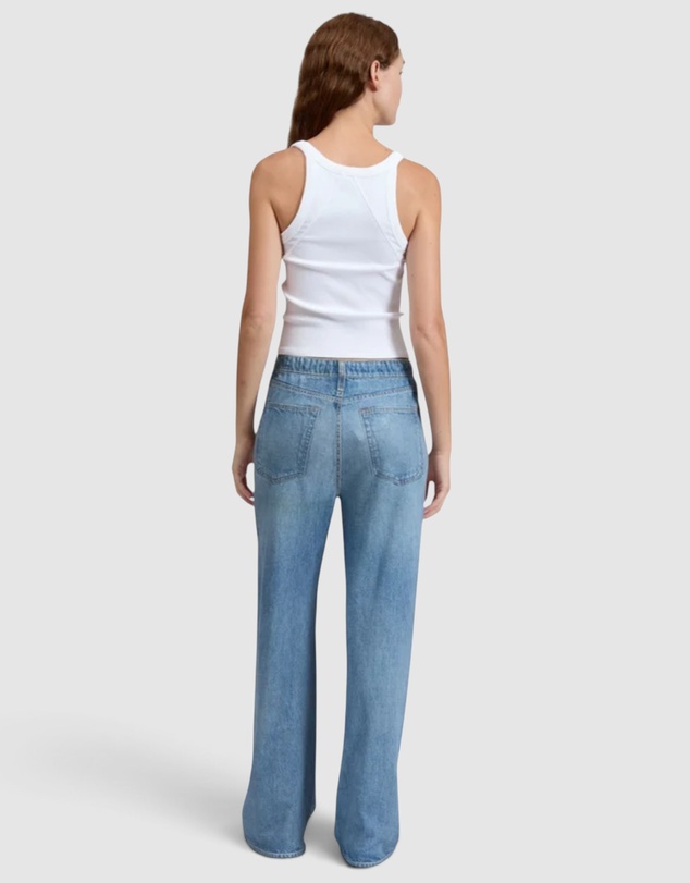 rag & bone - The Essential Rib Wide String Tank Top