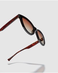Hawkers Co - HAWKERS - NOLITA Black Havana Sunglasses for Women UV400