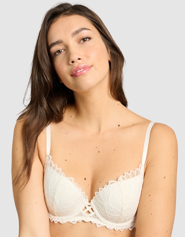 Billet Doux - Divine Padded Wired Lace Bra