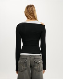 Cotton On - Morgan Layered Long Sleeve Top